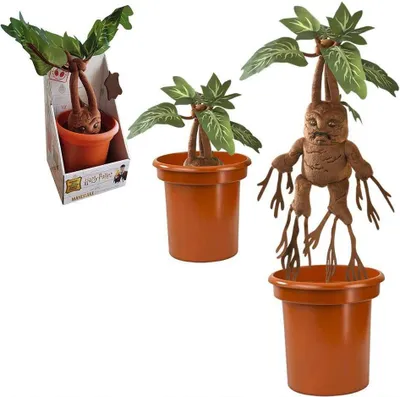 Immagine prodotto di Harry Potter peluche interattivo Mandrake 30 cm