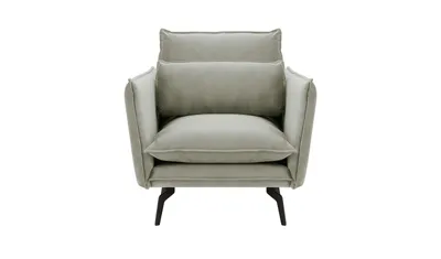 Produktbild von SLF24 - Sessel Layla - hellgrau - Velluto 15