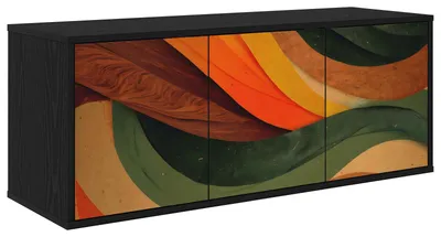 Produktbild von vidaXL Wandmontierter TV-Schrank BONN 102 x 33 x 40 cm Holzwerkstoff