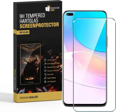 Produktbild von 2x 9H Panzerglas für Huawei Nova 8i Displayschutz Panzerfolie Schutzfolie Hartglas Schutzglas Displayglas Tempered Glasfolie Sicherheitsglas Echtglas