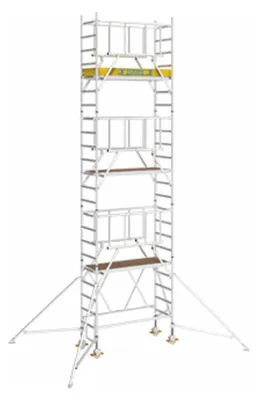 Produktbild von ZARGES Compactmaster S-PLUS 2T - Klappgerüst Arbeitshöhe 7.65 m