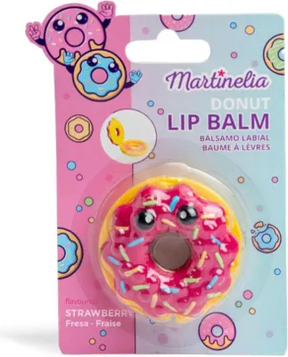 Produktbild von Martinelia | Lippenbalsam für Kinder - In Donutform - 4 g - Vanille - Schutzformel - Kinder Lippenpflege