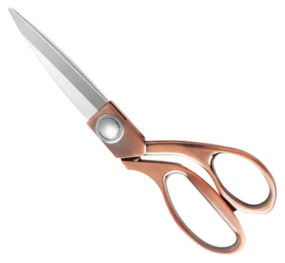 Productafbeelding van Schaar met ergonomische handgreep, roestvrij staal, koper, 20 cm