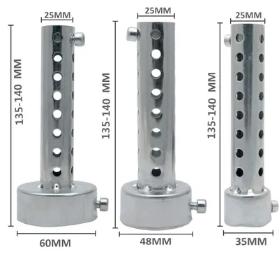 Productafbeelding van Solidchoice - Universele Uitlaatdemper voor Motoren