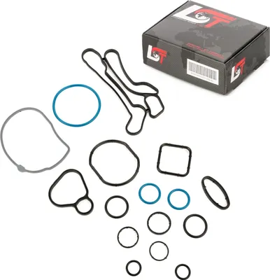 Produktbild von Dichtungssatz Ölfiltergehäuse Motorölkühler 55354071 für OPEL VAUXHALL SATURN
