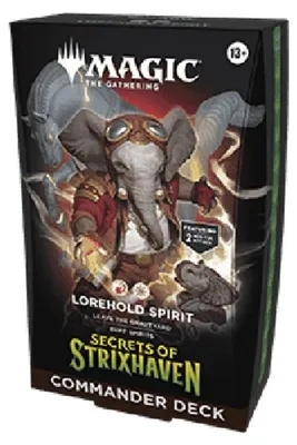 Produktbild von Magic: The Gathering Commander: Secrets of Strixhaven: Lorehold Spirit Comma