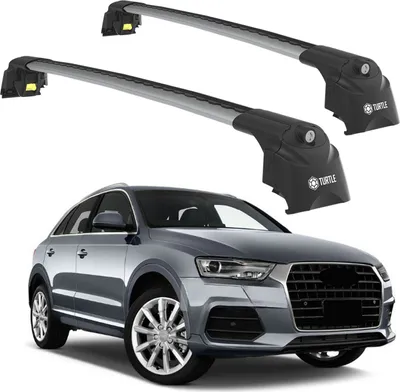 Produktbild von TURTLE DACHTRÄGER AIR-2 , Silber AUDI Q3 8U 2012 - 2018 (SUV)