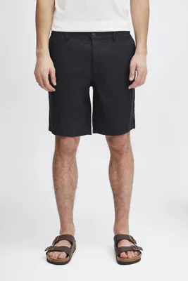 Zdjęcie produktu dla Casual Friday CFPANDRUP – męskie szorty lniane, krótkie spodnie bermudy, 100% len, regular fit