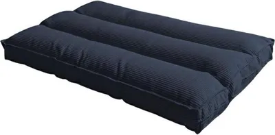Produktbild von Futon abnehmbarer Bezug aus Cord BANANAIR 90x190 cm dunkelblau