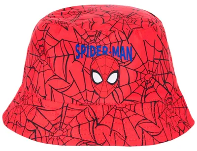 Produktbild von Fischerhut Spider-Man Rot 52 cm