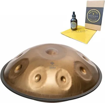 Immagine prodotto di Sela SE 207 Harmony Handpan C# Kurd con olio di cura