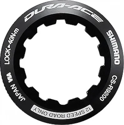 Produktbild von SHIMANO Verschlussring CS-R9200 - Lockring für 12-fach Rennradkassetten, 8 g