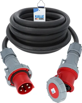 Produktbild von Kalle Verlängerungskabel CEE 400V 63A 16,0mm² IP67 PCE 50 Meter