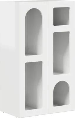 Zdjęcie produktu dla Bufet Wysoki połysk biały 59 x 35 x 100,5 cm