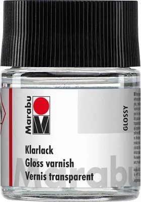 Produktbild von Marabu Klarlack, hochglänzend, 50 ml, im Glas