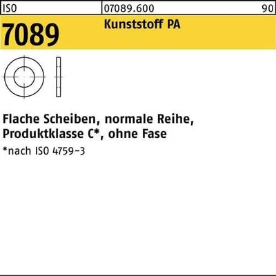 Produktbild von Unterlegscheibe ISO 7089 o.Fase 16 Polyamid