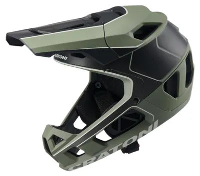 Produktbild von Helm Cratoni Interceptor 2.0 Team Sage Matt - S/m (54-58 cm)