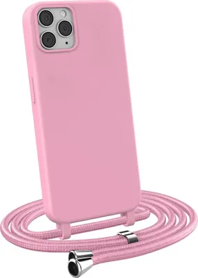 Produktbild von Handykette für Apple iPhone 11 Pro Max - Handyhülle mit Schnur Cover in Rosa
