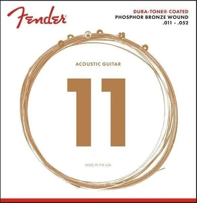 Produktbild von Fender 860CL Phosphor Bronze 11-52 Saiten für Akustikgitarre