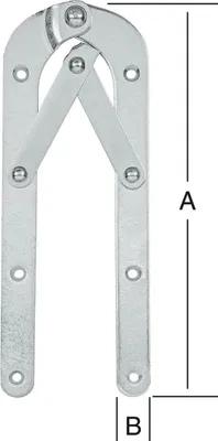 Produktbild von Vormann Leiterband gebogen, Festst. 250 x 21vz