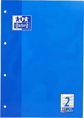 Produktbild von Arbeitsblätterblock A4 Lineatur 2 50 Blatt 4-fach gelocht