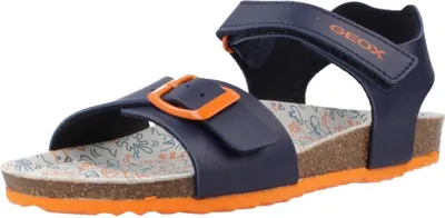 Produktbild von GEOX Sandalen GHITA, Glattleder, Blau, Kinder