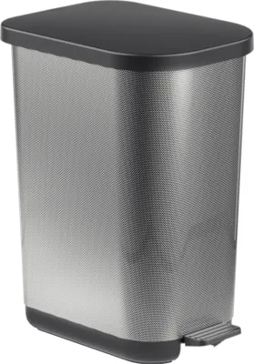 Produktbild von Rotho Abfalleimer 40 L ORBE- Treteimer Geruchsdicht - Abfallbehälter 40,0 x 28,5 x 51,3 cm - Mülleimer mit Softclose - Tretabfalleimer