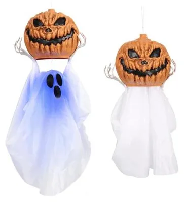 Zdjęcie produktu dla Dekoracja halloween wisząca duch dynią do ogrodu na imprezy 1 szt.