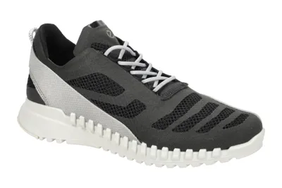 Produktbild von Ecco ZIPFLEX Damenschuhe - sportliche Schnür- Halbschuhe schwarz Freizeit NEU