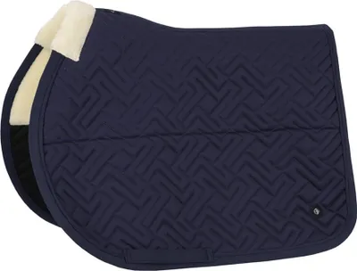 Produktbild von QHP Schabracke Sensisoft, Farbe:Navy, Größe:Vielseitigkeit Pony
