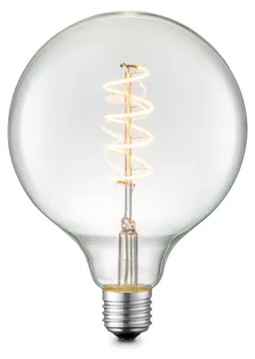 Produktbild von Home Sweet Home dimmbare LED-Kugel Spirale E27 G125 4W 280lm 3000K Gold