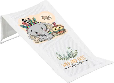 Obrázek produktu pro Látkové lehátko ke koupání Wild & Free sloník bílá