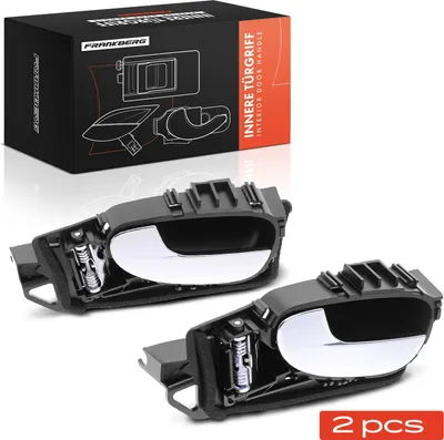 Productafbeelding van Frankberg 2x binnendeurgreep achter links/rechts voor Peugeot 307