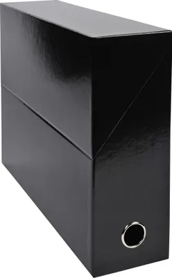 Image de Exacompta 5x Boite transfert dos 90mm Iderama Noir 89921E