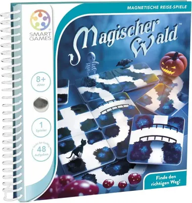 Immagine prodotto di Smart Games Magnetische Reisespiele Magischer Wald, Reisespiel, Kinderspiel, Kinder Spiel, ab 8 Jahren, SGT 210 DE-8