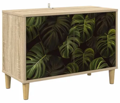 Obrázek produktu pro vidaXL TV stolek ELBURG, 69 x 33 x 50 cm, Imitace dřeva Sonoma