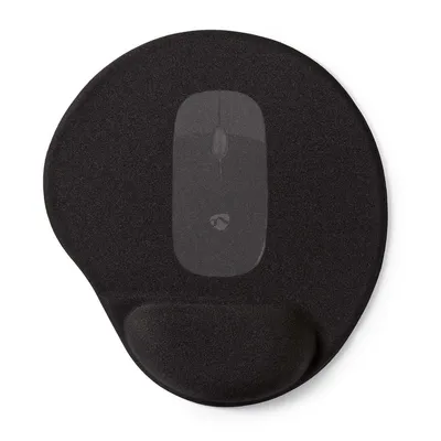 Obrázek produktu pro Podložka pod myš Nedis - 215 mm - černá
