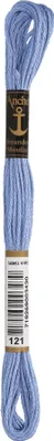 Produktbild von Anchor Sticktwist 4635000-00121 jeansblau Stickgarn, 100 % Baumwolle