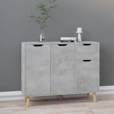 Obrázok produktu pre vidaXL Príborník betón sivý 90x30x72 cm odvodený výrobok z dreva