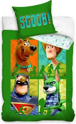 Produktbild von Scooby Doo Bettwäsche 135 x 200 cm