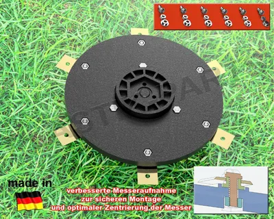 Immagine prodotto di Disco lama 6 lame Disco lama LawnMaster VBRM16 VBRM18AMIDR VBRM18AMID4R senza lama