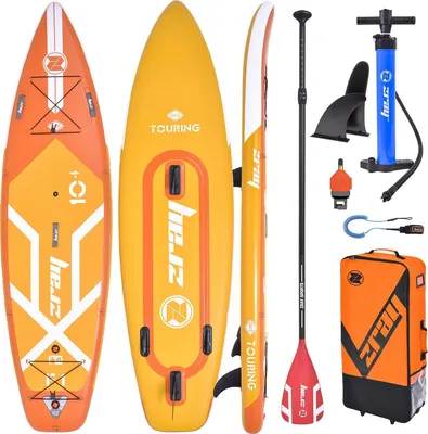 Zdjęcie produktu dla Zray F1 - Fury 10'4" Windsup SUP Stand Up Paddle Board | Sup Board Inflatable | Premium Stand up Paddling Board | Pakiet zawierający wiosło, torbę, pompkę i płetwę Nadmuchiwany SUP
