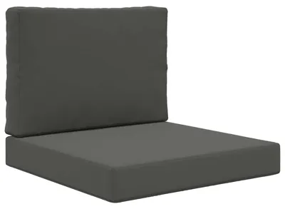 Obrázok produktu pre vidaXL Vonkajšie vankúše na pohovku, 2 ks, antracitová farba, polyester