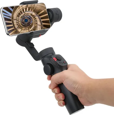 Obrázek produktu pro Funsnap Capture2s ABS Grey Black 3-osý ruční stabilizátor pro sportovní kameru