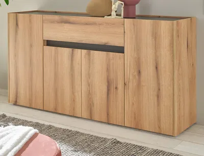 Produktbild von Sideboard "Center" in Evoke Eiche und grau Kommode 170 x 87 cm
