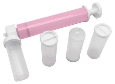 Produktbild von Manuelle Kuchensprühpumpe, professionelles Airbrush-Werkzeug aus Kunststoff zum Dekorieren von Gebäck, Desserts und Kuchen