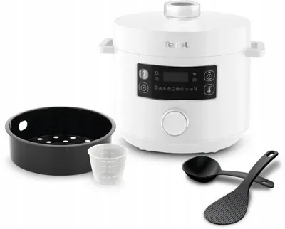 Tefal Turbo Cuisine CY754130 Multikocher, 4,8 l, 1000 W, 10 Programme