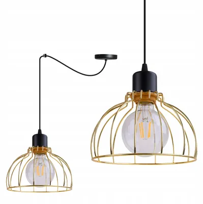 Image de Plafonnier Lustre Golden Spider Loft