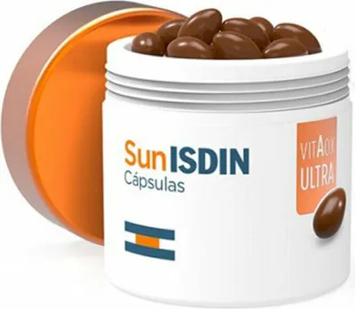 Immagine prodotto di Isdin Sunisdin 30 capsule Vitaox Ultra 22 99g
