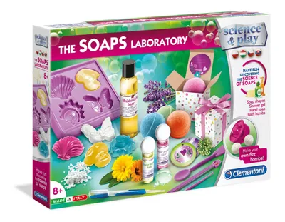 Obrázek produktu pro CLEMENTONI Science&Play Laboratoř na výrobu mýdel